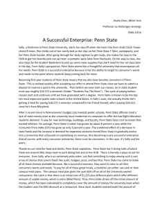 Partner Essay - Sites at Penn State