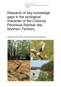 Research of Key Knowledge Gaps in the Ecological Character of the