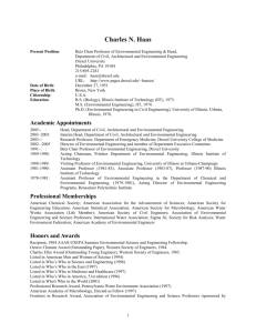 resume of cn haas Word - Drexel University