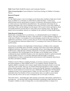 Research Proposal Example #2 - International Programs