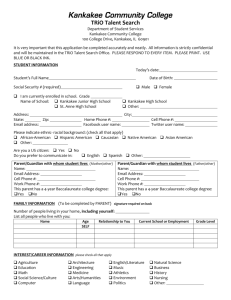 Application 2012 (pg.1) - Kankakee Community College