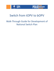 Walk-through Guidelines - World Health Organization