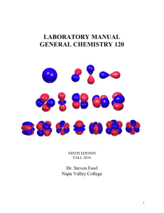 laboratory manual general chemistry 120