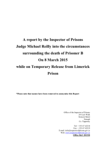 Report into the death of Prisoner B - 2015