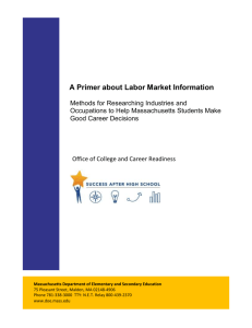 A Primer for Labor Market Information