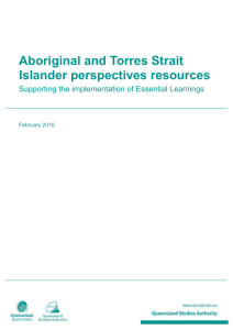 Aboriginal and Torres Strait Islander perspectives resources
