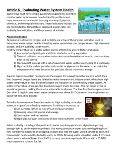 Article 6 Water Quality