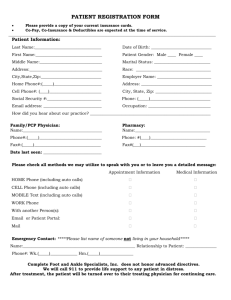 New Patient Paperwork - Complete Foot & Ankle Specialists