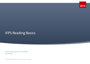 IFPS Reading Basics
