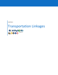 Transportation Linkages - Central Massachusetts Regional Planning