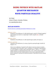 PARTICLE NATURE OF ELECTROMAGNETIC