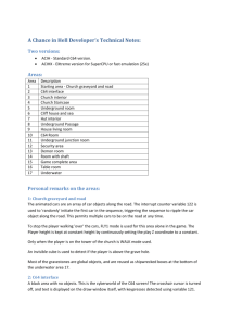 A Chance in Hell Developer`s Technical Notes - stu