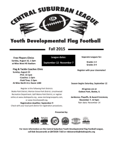 2015 CSL Youth Flag Football League