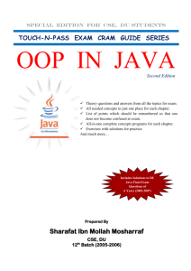 OOP in Java (2nd Edition) - Touch-N