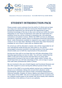 Student Information Pack