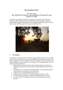 BEST PRACTICES in Lao PDR