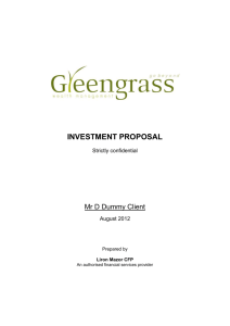 Dummy client Proposal - Greengrass