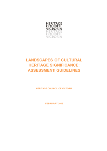 Landscape Assessment Guidelines