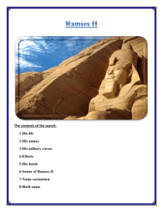Ramses II - British Council
