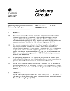 VDRP_AC_XX00 - General Aviation Manufacturers Association