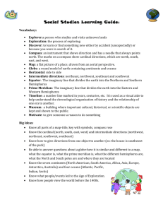 First Marking Period Social Studies Learning Guide