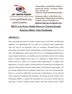 RBTP Low-Power Mobile Discovery Protocol through