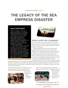 The Legacy Of The Sea Empress