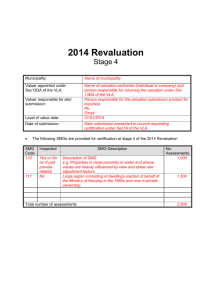 External Valuation Report 2014 Stage 4