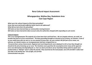 East Cape Cultural Impact Assessment