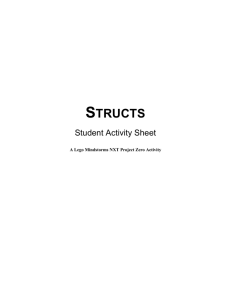 Structs - StudentActivitySheet