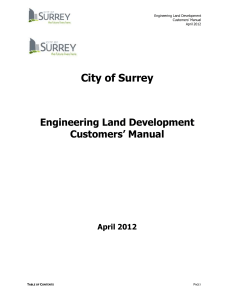 Engineering Customer Manual