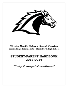 CNEC Mission Statement - Clovis North Educational Center