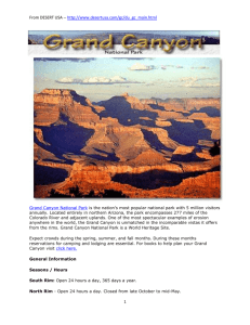 For books to help plan your Grand Canyon visit.