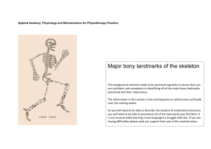 Applied Anatomy, Physiology and Biomechanics for Physiotherapy