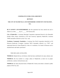 View Document - The City of Mandeville