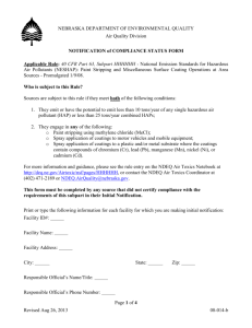 6H - Compliance Status Notification Form