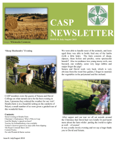 CASP Newsletter July-August 13