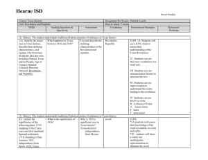 (1)In bold text, Knowledge and Skill Statement