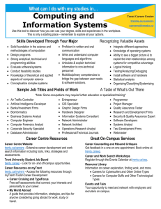 Computing and Information Systems