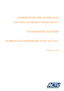 Australian Council of Trade Unions