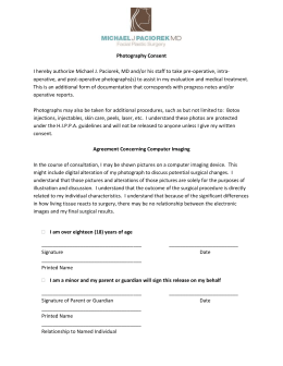 (IPL) Laser Consent Form - ReGenesis Plastic Surgery & Skin Care