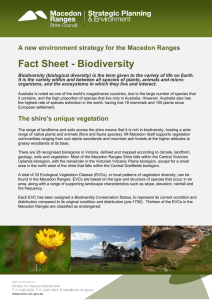 Biodiversity - Macedon Ranges Shire Council