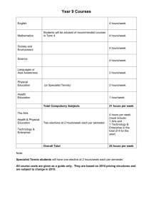 Year 9 Subject Selection Handbook 2015