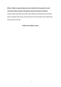 Effects of Sigh on regional lung strain and ventilation heterogeneity