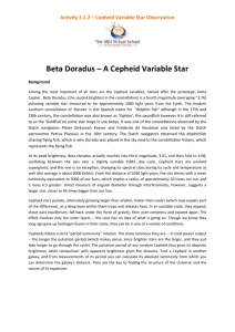 Activity (3.1.2) - Cepheid Variable Star observation task (442KB DOC)
