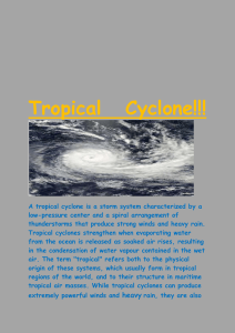 Tropical Cyclone!!!