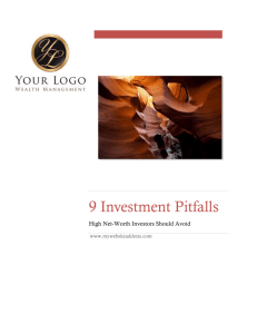 9 Investment Pitfalls