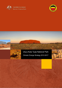 Uluru-Kata Tjuta National Park Climate Change Strategy 2012-2017