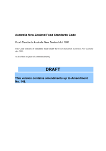 Normal - Food Standards Australia New Zealand