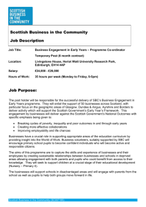the application form - Scottish Business in the Community